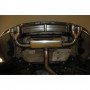 Silent rear duplex stainless steel 2x80mm type 14 for BMW SERIE 1 M135i F20/F21