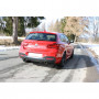 Silent rear duplex stainless steel 1x100mm type 16 for BMW SERIE 1 M140i F20/F21