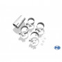 Silent rear duplex stainless steel 1x90mm type 25 for BMW SERIE 1 120d F20/F21