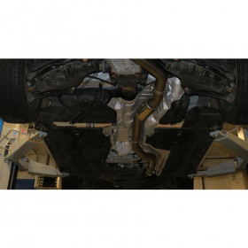 Silent stainless steel front for BMW SERIE 1 120d F20/F21