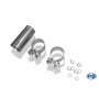 Silencieux arrière inox 1x90mm type 16 pour BMW SERIE 1 120i TYPE E87