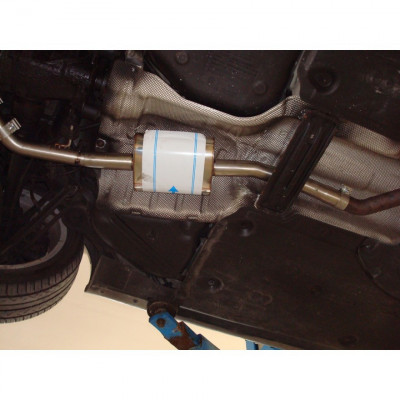 Silent stainless steel front for BMW SERIE 1 120i TYPE E87