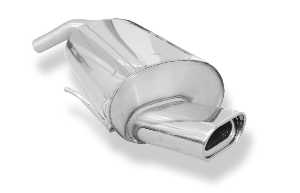 Silencieux arrière sport inox 1x135x80mm type 53 - ALFA ROMEO 156