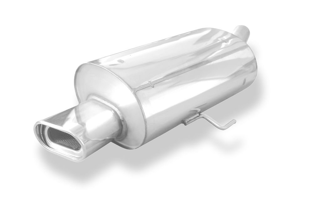 Silencieux arrière sport inox 1x135x80mm type 53 - ALFA ROMEO 156