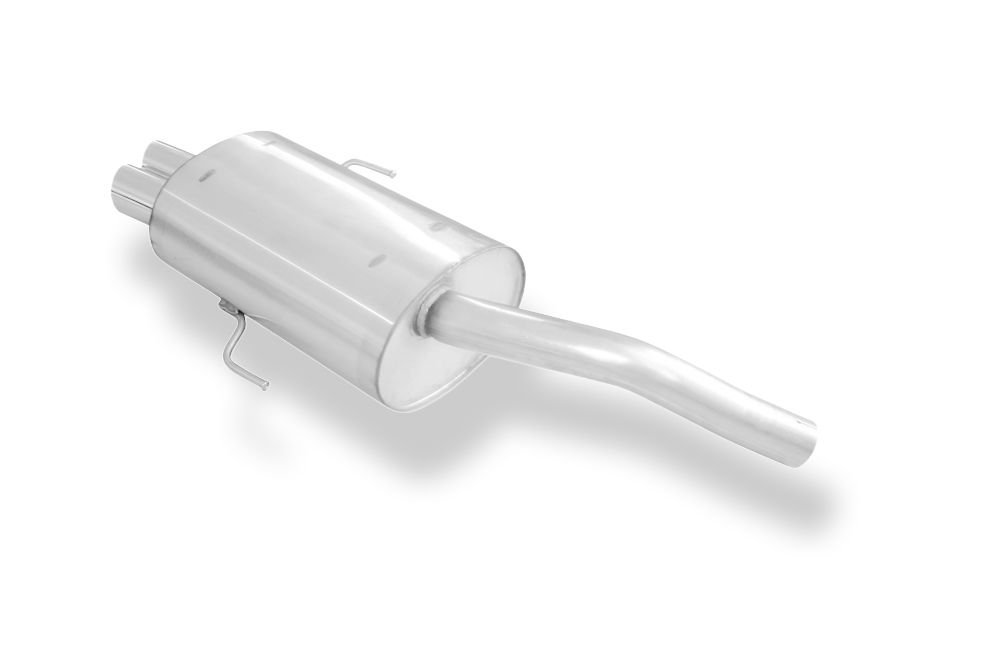Silencieux arrière sport inox 2x76mm type 14 - ALFA ROMEO 156