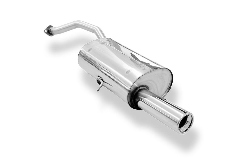 Silencieux arrière duplex sport inox 1x100mm type 17 - ALFA ROMEO 159