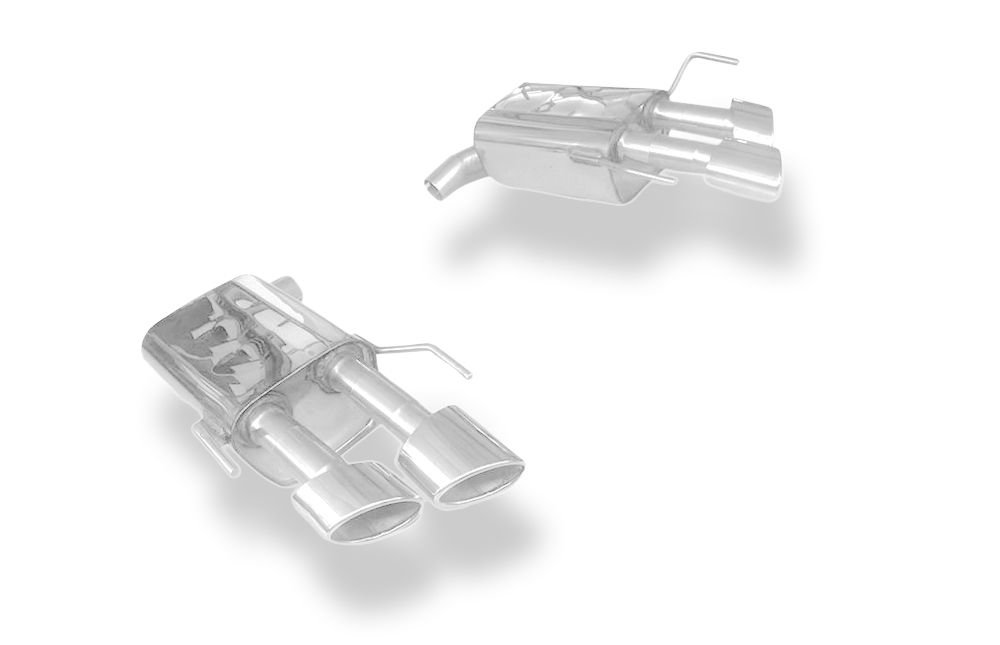 Silencieux arrière duplex sport inox 2x106x71mm type 38 - ALFA ROMEO BRERA (939)