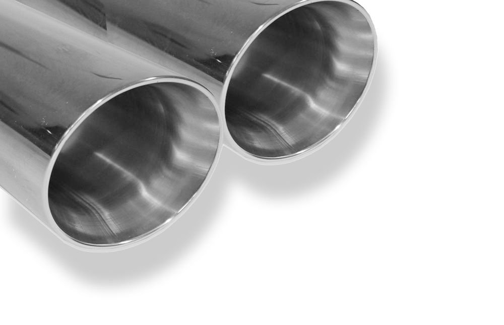 Catback sport inox (avec valves) 2x106x71mm type 44 - AUDI S4 (B9)