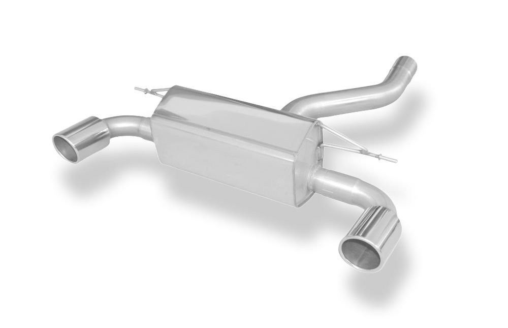 Silencieux arrière duplex sport inox 1x100mm type 16 - BMW 440i XDRIVE GRAND COUPE (F36)