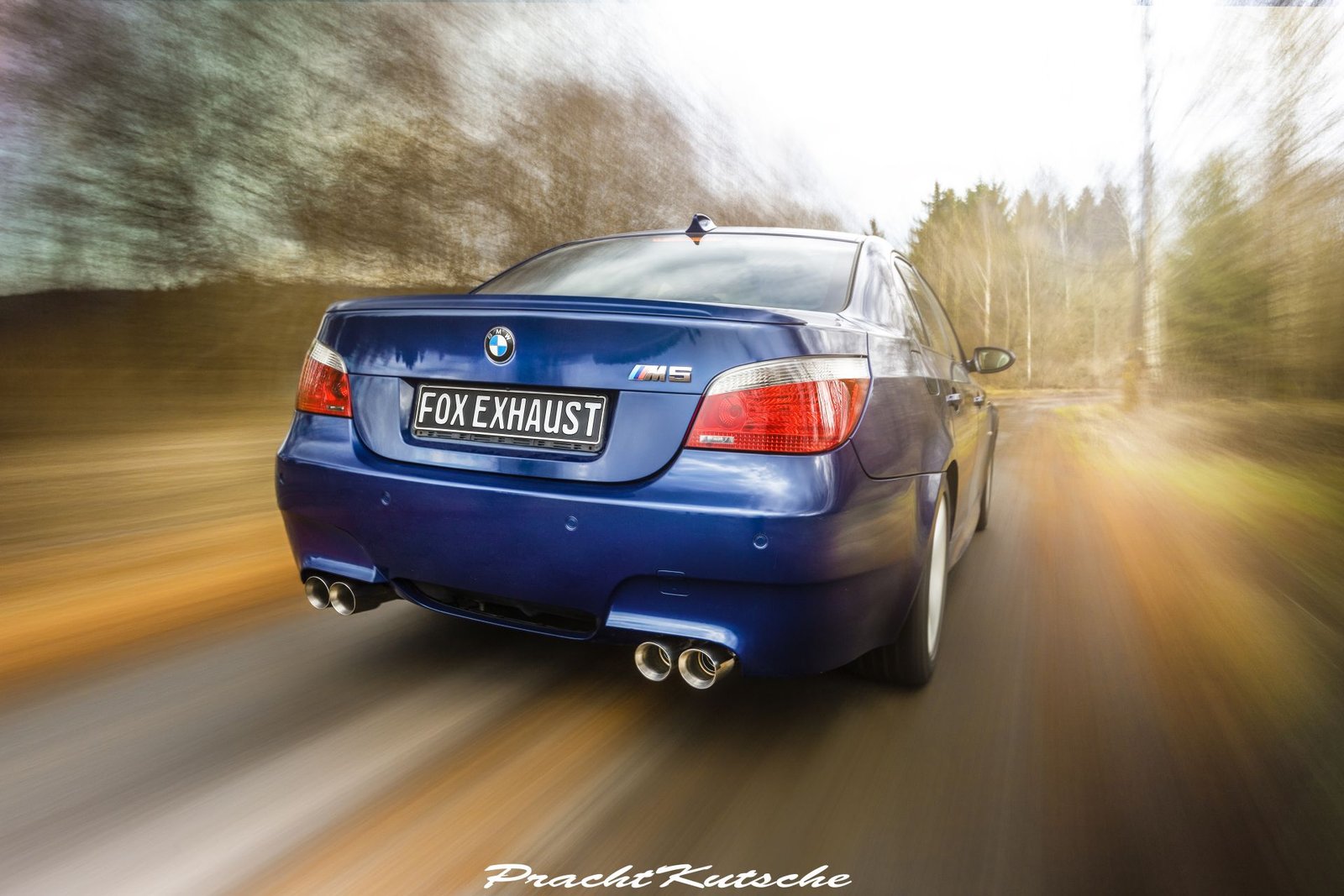 Silencieux arrière duplex sport inox 2x90mm type 24 - BMW M5 (E60)
