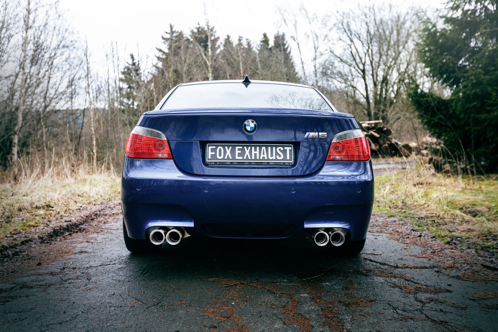 Silencieux arrière duplex sport inox 2x90mm type 24 - BMW M5 (E60)