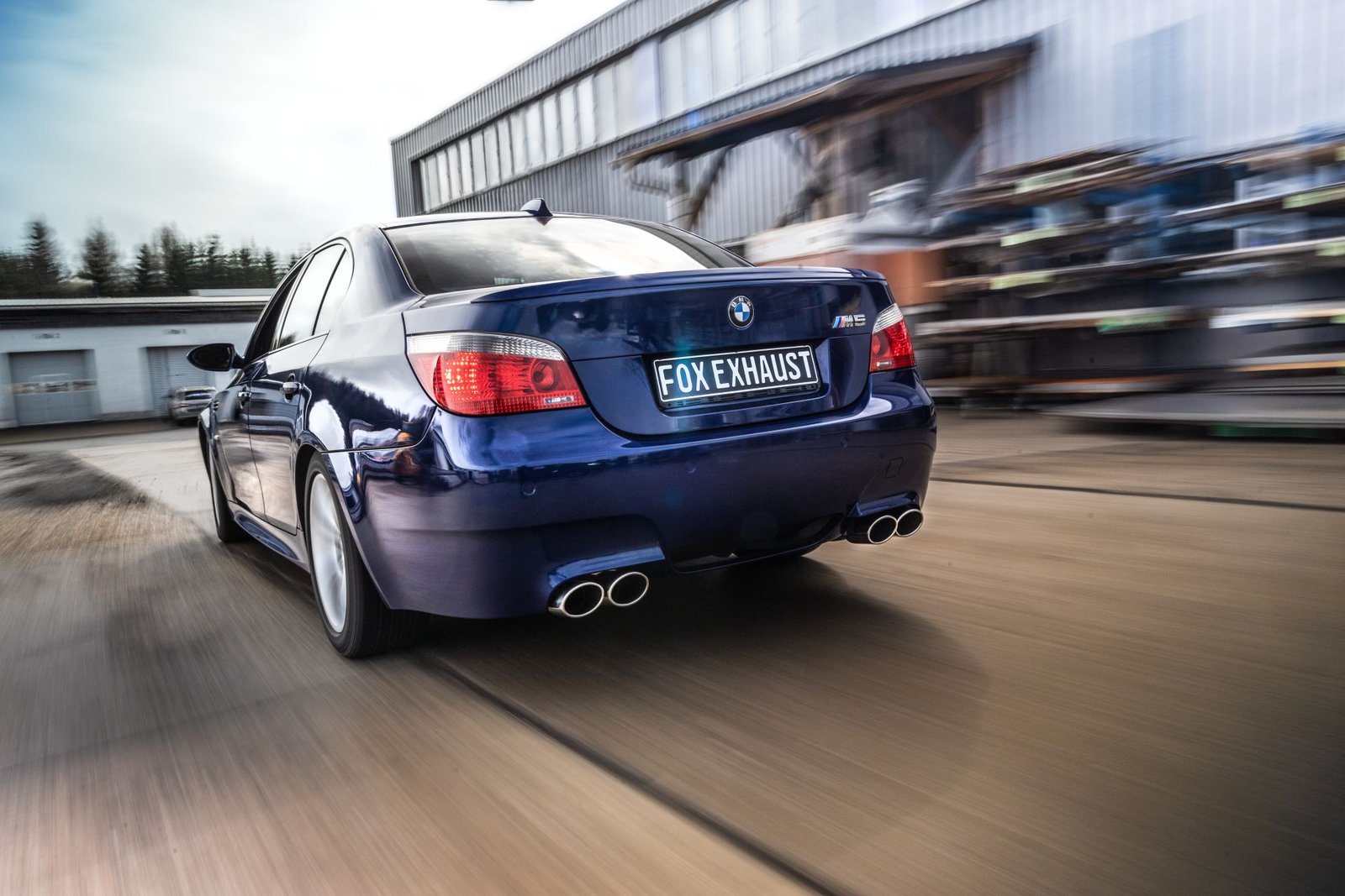 Silencieux arrière duplex sport inox 2x115x85mm type 32 - BMW M5 (E60)
