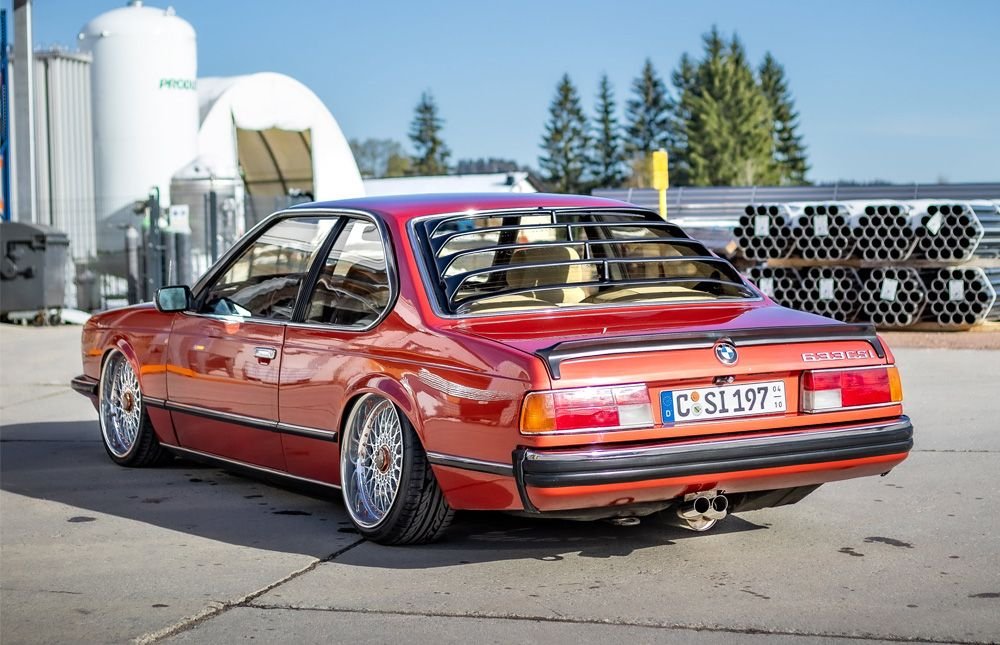 Silencieux arrière 2x63mm type 14 + silencieux avant sport inox - BMW 633CSI (E24)