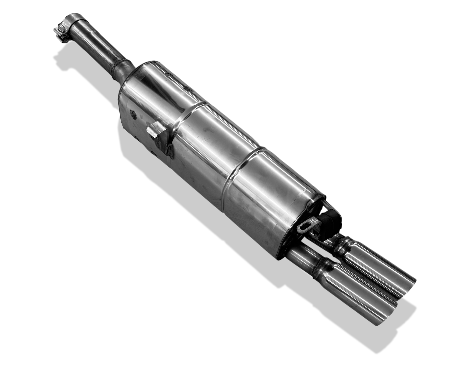Silencieux arrière sport inox 2x63mm type 14 - BMW 635 CSI (E24) 05/1982-