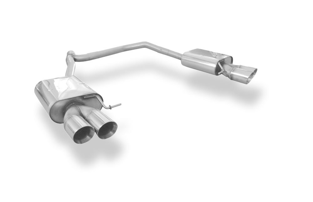 Silencieux arrière duplex sport inox 2x100mm type 25 - CUPRA LEON ST (KL)