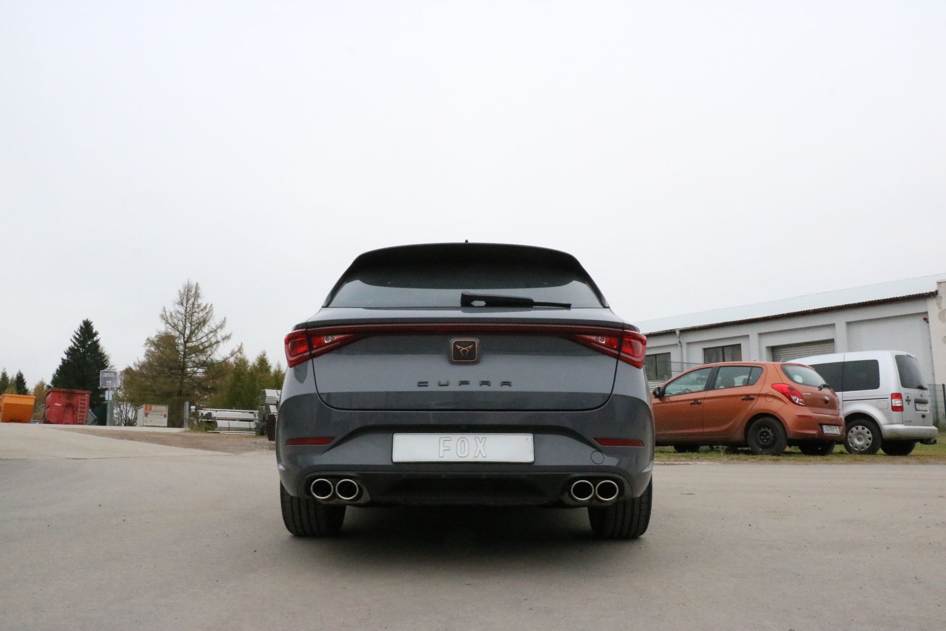 Silencieux arrière duplex sport inox 2x88x74mm type 32 - CUPRA LEON ST (KL)