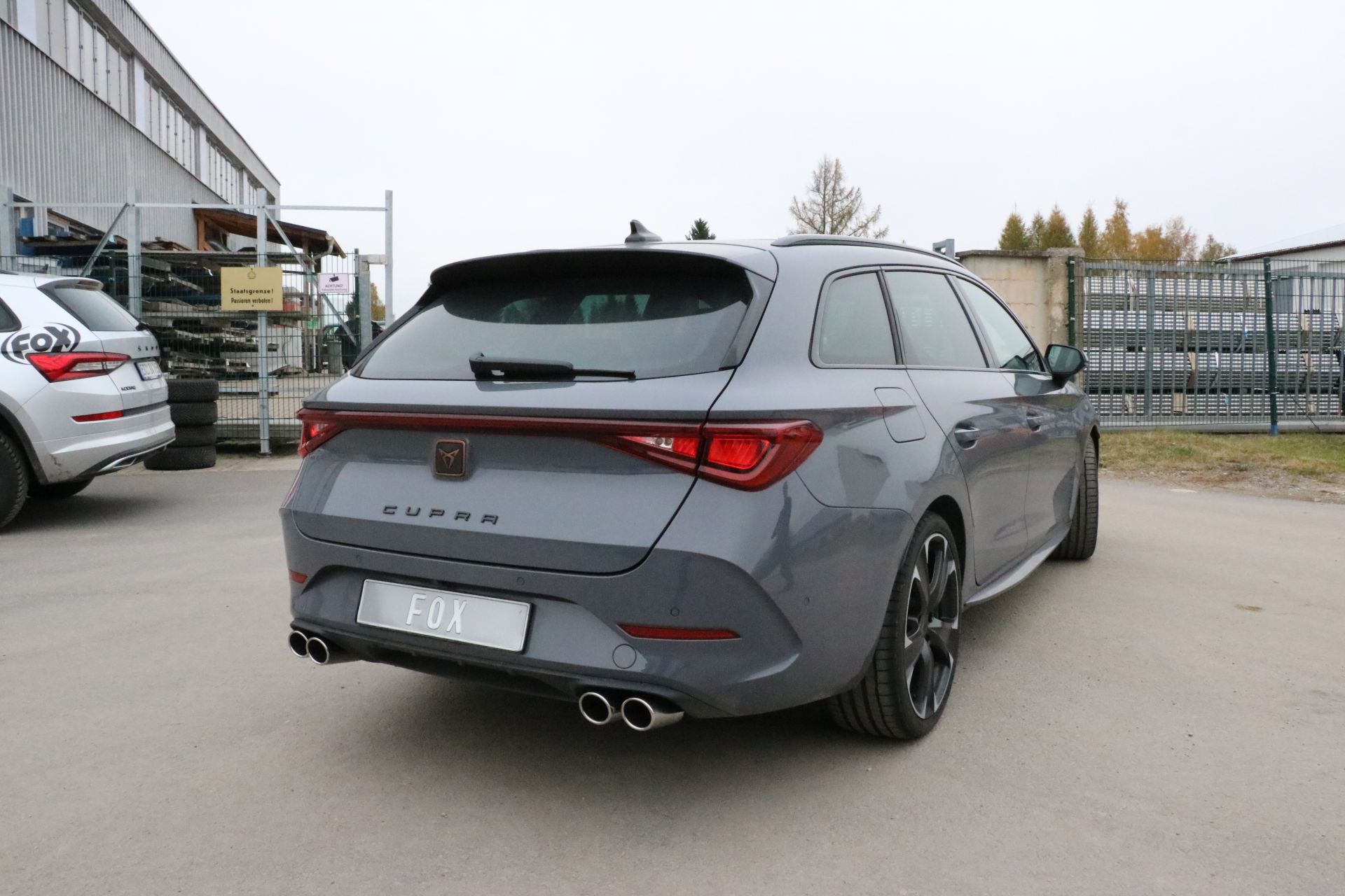 Silencieux arrière duplex sport inox 2x88x74mm type 32 - CUPRA LEON ST (KL)